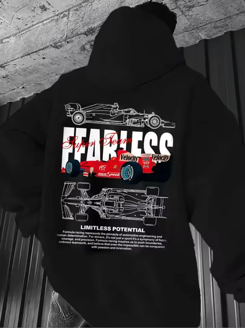 Fearless Super Team Hoodie — F1 Back Print